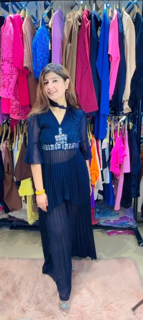 2 Piece Co-Ord set with mirror work WW33