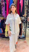 Cotton Exclusive Co-Ord set  With Flower Print WW36