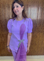 Stylish Lilac Premium Co-Ord Set | Western Wonders WW154