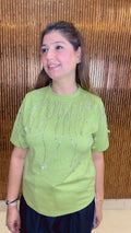 Party Wear Rhinestone Embellished Top | Western Wonders WW153