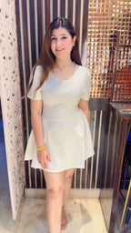 Beautiful Short Pearl Dress  WW01