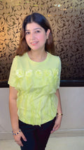 3D Flower Top WW72