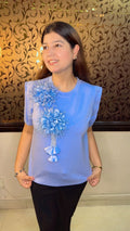 Elegant Flower Top WW69