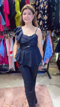 Party Wear Stylish Black Co-Ord Set | Western Wonders WW133