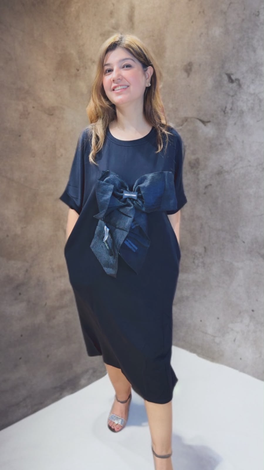 Plus Size Dress with Front Detailing & Two Pockets | Western Wonders WW138