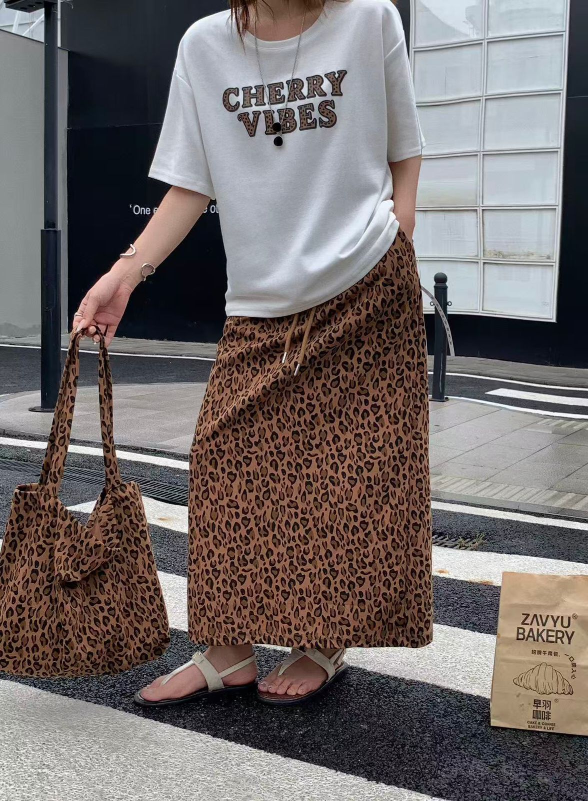 Designer Premium Quality Super Soft & Comfy Skirt Co-Ord Set with bag WW58