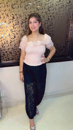 Designer Top with Neckline Detailing | Western Wonders WW102