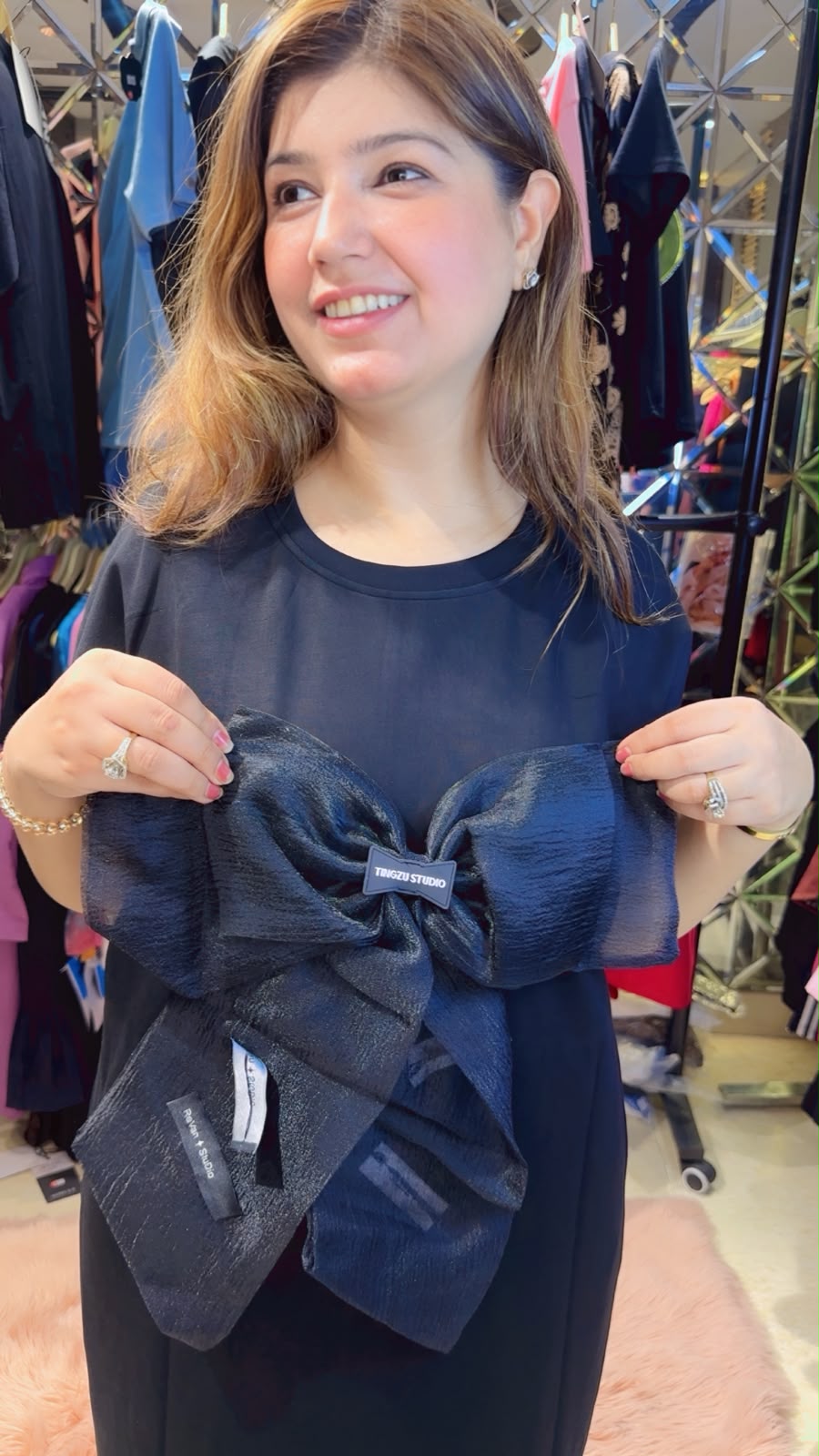 Plus Size Dress with Front Detailing & Two Pockets | Western Wonders WW138