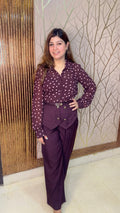 Premium 5-Piece Polka Co-Ord Set | Stylish Women’s Co-Ord Set | Western Wonders WW172
