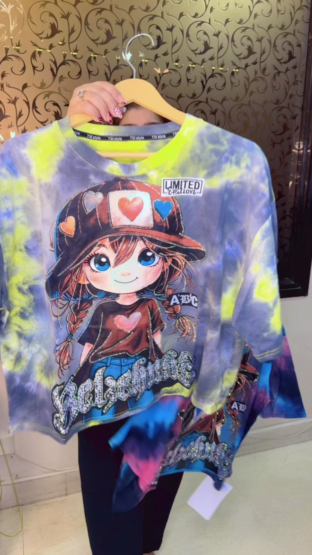 Designer Front & Back Printed Funky T-Shirt | Western Wonders WW106