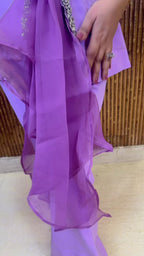 Stylish Lilac Premium Co-Ord Set | Western Wonders WW154